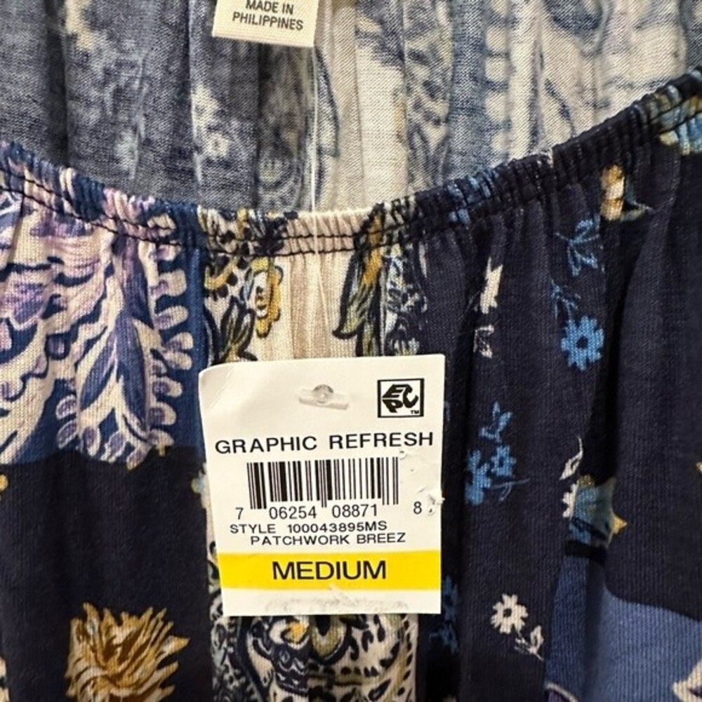 Style & Co women’s patchwork top - Picture 6 of 6